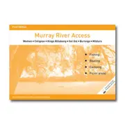 Murray River Access Book #8 River Fishing Guide 36-Pages 21x30cm Orange