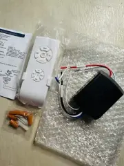 JF-018-X Low Medium High 8 Hour Ceiling Fan Light White Remote Control