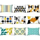 Geometric Pillows Sofa Cushion Cover Striped Cushion Nordic Style Pillow Cover