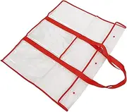 PHENOFICE Art File Holder Folding Painting Paper Bag Storage Container for Drawing Tools Sturdy Canvas Storage Box