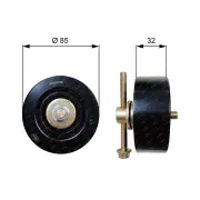 Gates DriveAlign Tensioner Pulley for Isuzu D-Max TFR TFS MU-X LS 3.0L 2014-2021
