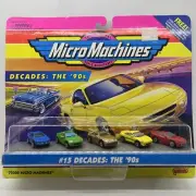 Micro Machines #15 Decades the 90’s New Condition Complete set