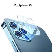 Screen Protector Camera Lens Tempered Glass For iPhone 15 Clear