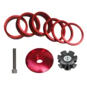 Premium Bicycle Front Fork Stem Ring Gasket Set Easy Adjustable Height