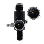 TUXING 4500PSI Paintball Air Tank Regulator Valve Guage, Durable Aluminum Pai...