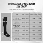 Vizari League Sports Socks for Boys and Girls, Youth