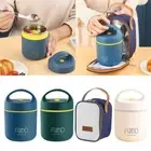 Insulated Lunch Bag Stainless Steel Soup Cup Food Container Thermal Lunch Box