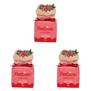 3PK Annabel Trends Festive Bath Salts 100g Gift Set Marshmallow Pavlova Scent