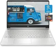 15 Laptop, AMD Ryzen 3 3250U Processor, 8 GB RAM, 256 GB SSD Storage, 15.6-inch HD Micro-edge Display, Windows 10 Home, Long-Lasting Battery, HP Fast Charge, 720p Webcam (15-ef1021nr, 2020)