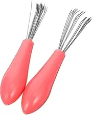 IWOWHERO Hair Brush Cleaning Tool Set Comb Hair Removal Lint Remover Comb Cleaning Claws for Home Salon Random Color