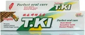 T.KI 鐵齒蜂膠牙膏 144G/條*6條(組合價)