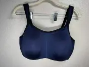 NEW Natori 731050 Women's Yogi Convirtable Sport Bra Sz 36G Ink Navy