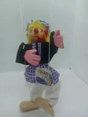 Vintage FairyLands Marionette String Puppet Doll Handcrafted Wooden