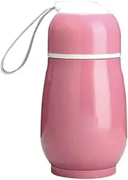 Vacuum InsulatedTravel FlaskMini Cute Coffee Vacuum Bottle Insulation Cup Stainless Steel Travel Drink Water Bottle Insulation Cup (Color : Natural, Size : One Size) (Color : C, Size : One Size)