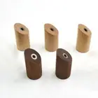 Solid Wood Wall Hanger Coat Rack Clothes Hanger Wood Wall Hook Home
