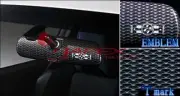 TOYOTA OEM Room Mirror Carbon Type Cover (Frameless type) 86 GT86 ZN6