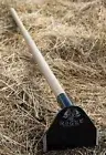 ‍Prohoe Rogue Flat Head Garden Hoe, Wooden Handle, 5.5’’Hoe Head