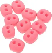 FUNNETOYU DIY Plush Doll Nose Accessories 10pcs Plastic Pig Nose Set Lifelike Piggy for Craft Projects