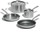 Made In Cookware - 10 Piece Stainless Steel Pot and Pan Set - 5 Ply Clad - In...