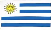 Uruguay Flag 2' x 3' - Uruguayan Flags 90 x 60 cm - Banner 2x3 ft Light Polyester - AZ FLAG