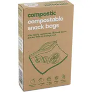Compostic Compostable Snack Bags 20 pack
