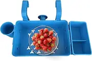 Pool Toy Basket,Poolside Organizer - Ventilated Rack Rust-Proof Shelf for Patio Kids Play Area Backyard Garden Beach Porch Balcony Camping Garage RV