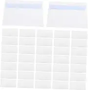 Angoily 50pcs Envelopes Letter White Document Mailers for Mailing Office Use Organizing Photos Efficient Self Sealing Design