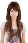 Wig Light Brown Braun Chestnut Brown 3251-2T30 Approx. 60 CM Wig