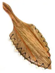 Koa And Mango Double Stringers Lei O Mano War Club 19 in | #koa1595k