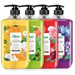 綠的GREEN 抗菌沐浴露 蘋果玫瑰1000ML