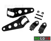28mm-35mm Fork Ear Headlight Mount Brackets For Chopper Cafe Racer Motorcycles