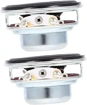 Anneome 2pcs Woofer Speakers Car Loudspeaker Replacement Speakers for Home Stereo Office Sound System Home Amplifier Power Amplifiers Metal