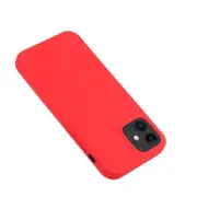iPhone 12 Mini Compatible Case Cover With Premium Soft Feeling Jelly -Red