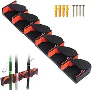 YAOYAOLING Vertical Pole Holders,Vertical Rod Rack,Fishing Pole Storage Rack,Fishing Rod Holders For Garage