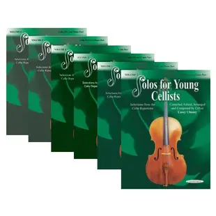 【599免運費】Solos for Young Cellists Cello Part and Piano Acc1-6