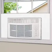 BJADE'S Window Air Conditioner Side Insulated Foam Panel, One-Piece Full Surround Insulation Panels Window Seal Kit, Summer and Winter Heat and Draft Insulating