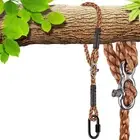 SELEWARE Tree Swing Rope Hammock Chair Strap Adjustable 1000lbs