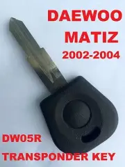 Transponder Car key DAEWOO MATIZ Car Key Blank 2002 2003 2004 We can Cut&Program