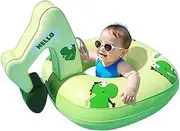 Inflatable Pool Floats,Excavator Shape Floats | PVC Pad Raft Toys Mat Lounger Bed Lounge for Kids 2~6 Years Old Sunbathing River Lake Garden Party Backyard Outdoor Activities