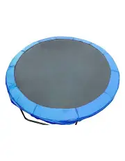 [Kahuna] 8ft Replacement Reinforced Outdoor Round Trampoline Safety Spring Pad CoverBlue