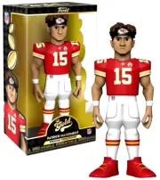 PATRICK MAHOMES CHIEFS GOLD FIGURE NEW SEALED NFL QB FUNKO SUPERBOWL LARGE 12"