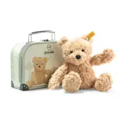 Steiff Jimmy Light Brown Teddy Bear In Suitcase Plush Set NEW IN STOCK