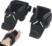 Weight Lifting Hooks for Men, Weight Lifting Wrist Wraps | Weightlifting Straps Wrist Straps Lifting Hooks, Double Gym Accessories for Men, Skid Workout Gloves for Deadlifts, Powerlifting, Pull Ups