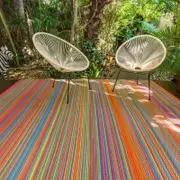 Outdoor Rug - Mexicali Orange Multi Colour