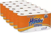 Handee Ultra White Paper Towel, 24 Rolls Value Pack