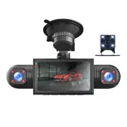 Car Driving Recorder 4 Channel DVR Dash Cam G-Sensor Night Vision Loop Recording (for: Fiat)
