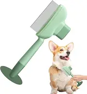 Flea Comb,Dematting Dog Brush | Self-cleaning Kitten Grooming Brushes, Multifunctional Pet Dematting Tool for Cats