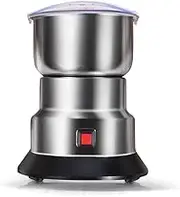 150G Electric Grain Mills Grinder Household Herb Grinder Portable Spice Grinder High Speed Pulverizer Powder Machine for Bean Seed Nut Spice Herb Pepper Cereal Wheat