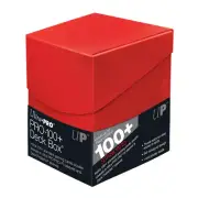 Ultra PRO Eclipse Deck Box Card Storage Standard 100+ Commander Red