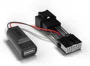 Dongar Dashcam Power Adapter (16-pin for Ford Vehicles. Compatible with Select Bronco, F150 and more), Built-in USB Power Source, Connects to Rearview Mirror, Easy to Install